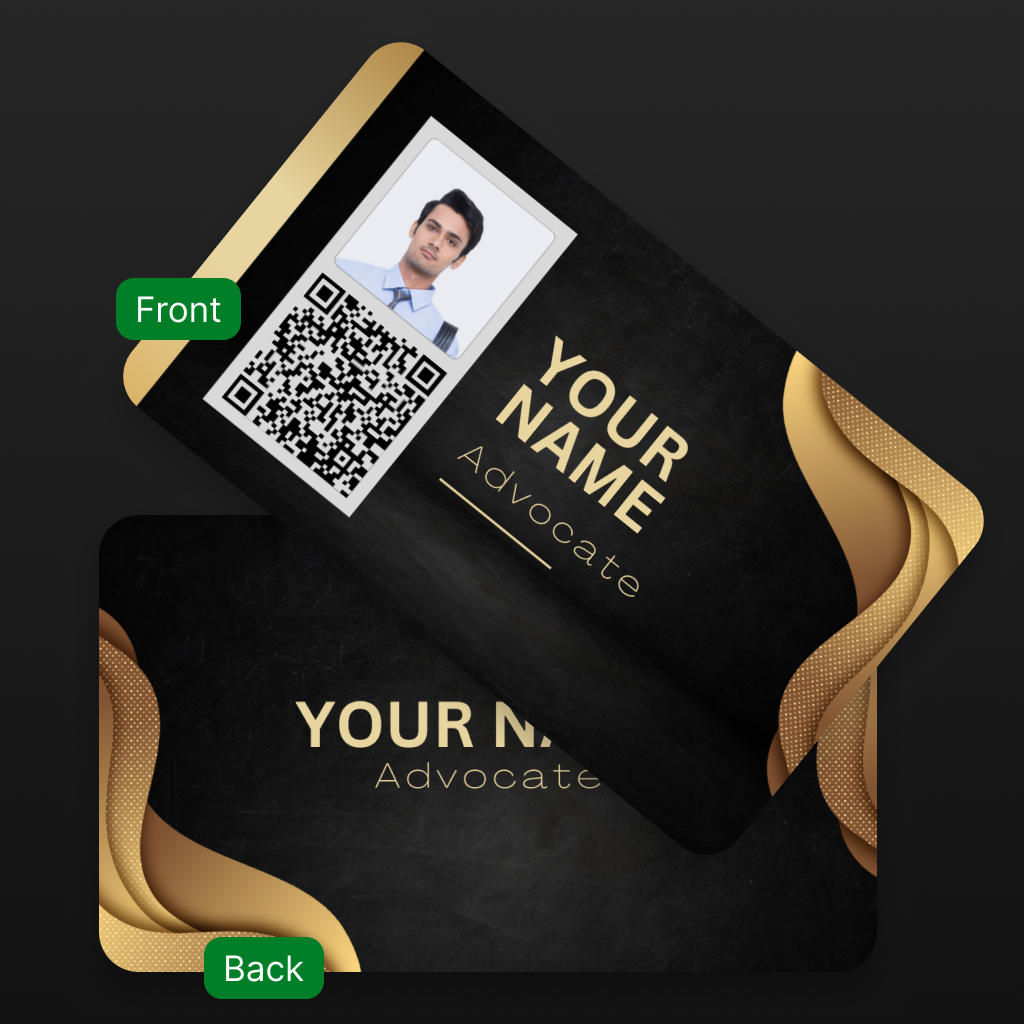 Professional Advocate ID Cards – Available in NFC, Digital & Physical Designs