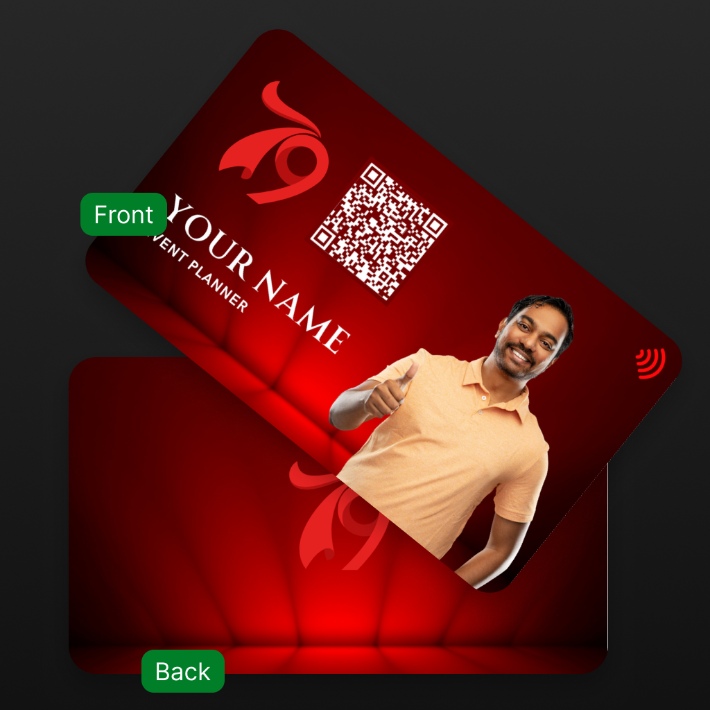 NFC Identity Cards – Tailored for Event Planners to Share Portfolios Instantly