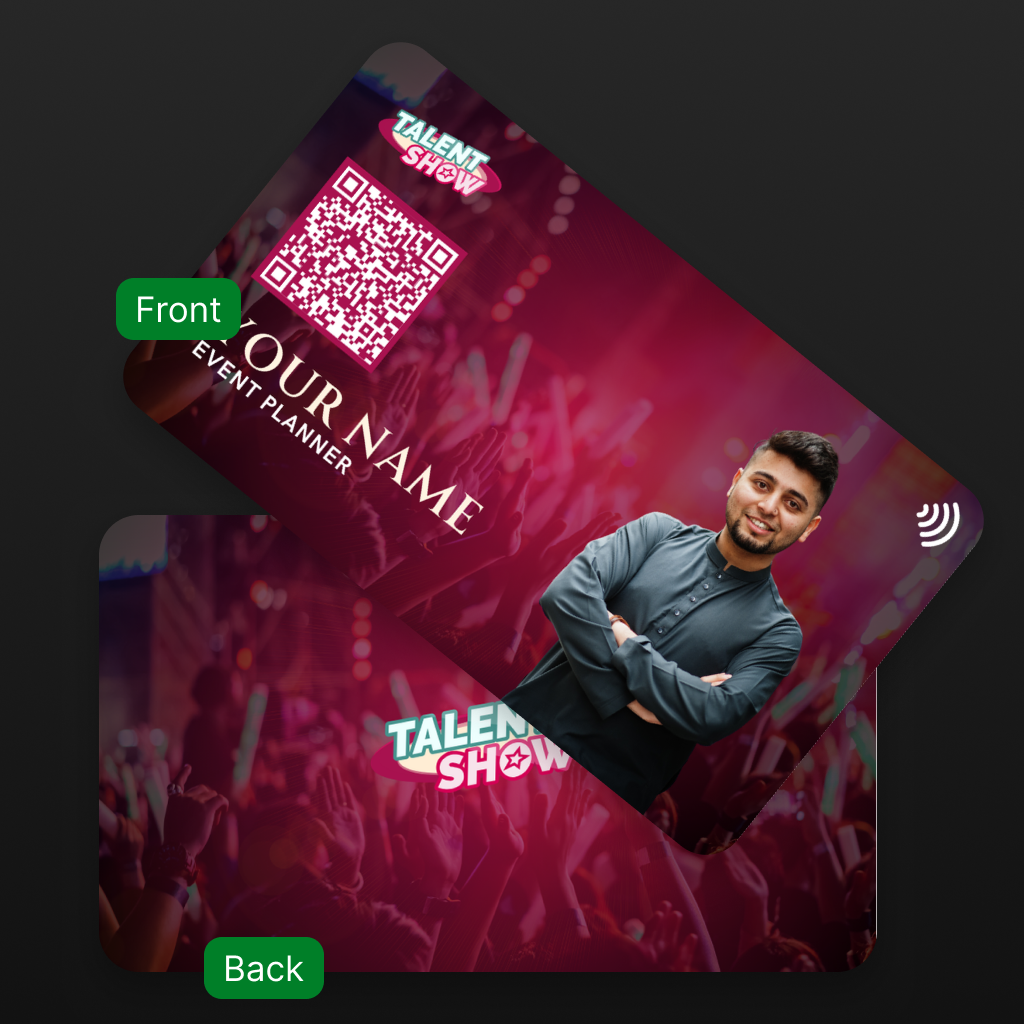 Smart Networking Cards – Designed for Event Planners with NFC & QR Technology