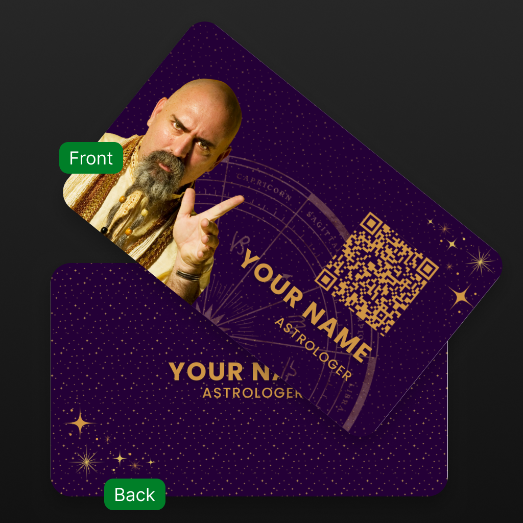 Astrologer Insight Cards – Mystical, Tech-Powered & Perfect for Meaningful Connections