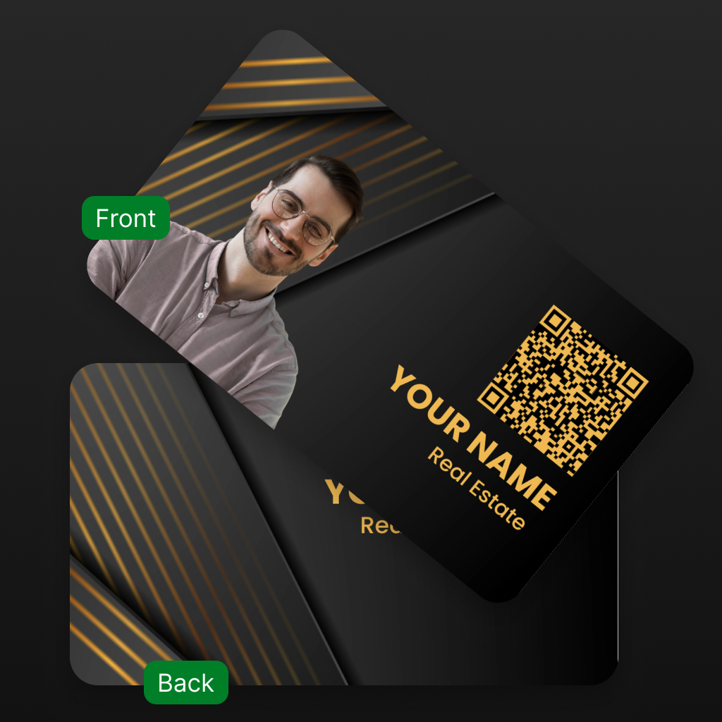 Real Estate Networking Cards – Modern, Hassle-Free & Powered for Instant Connections