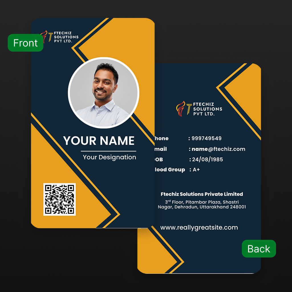 Professional RFID + NFC Cards – Stylish, Secure & Designed for Smart Workflows