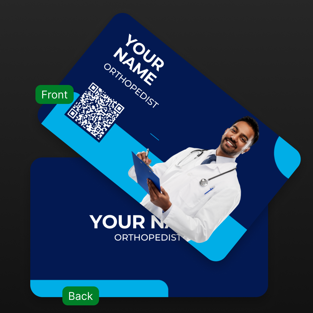 Doctor’s Professional ID – Available in Digital, Physical & NFC Formats