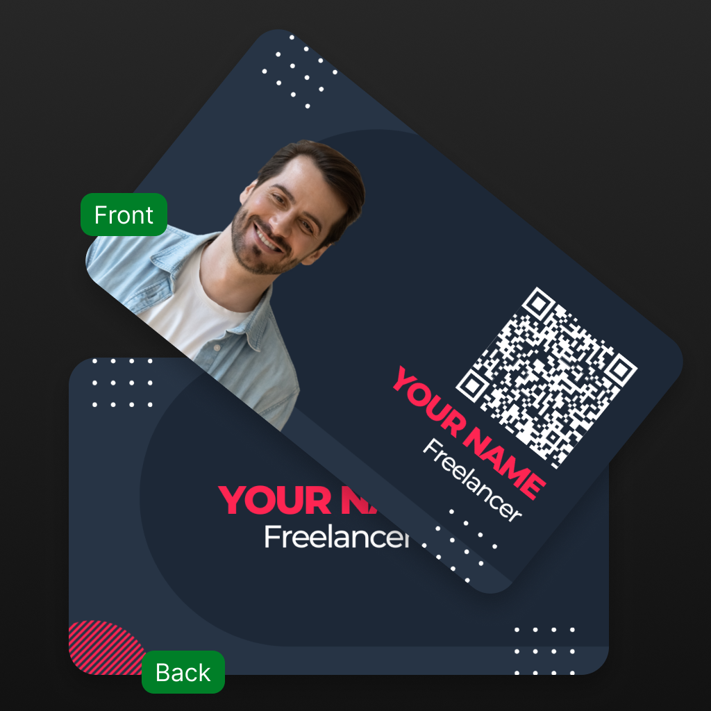 Freelance Professional Cards – Sleek, Stylish &amp; Designed for Instant Connections