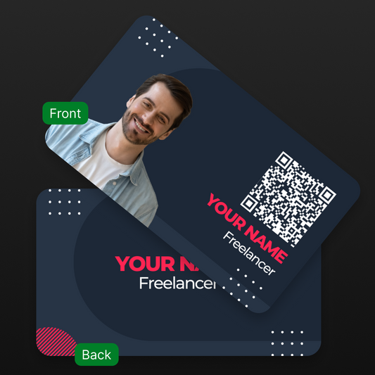 Freelance Professional Cards – Sleek, Stylish &amp; Designed for Instant Connections