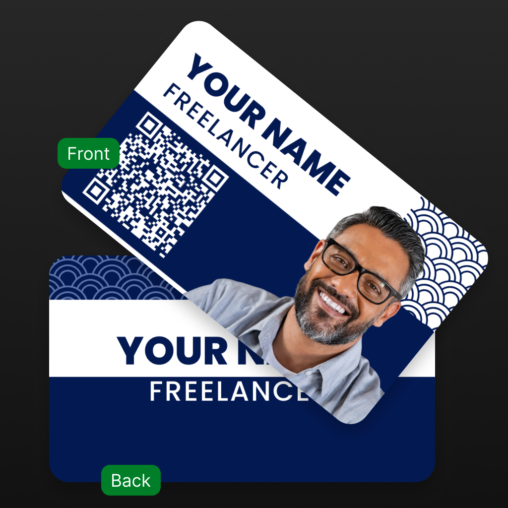 Freelancer Identity Cards – Smart, NFC-Powered & Built for Independent Professionals
