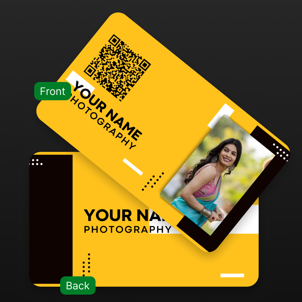 Next-Gen Photography Cards – Digital, Physical & NFC Solutions for Creatives