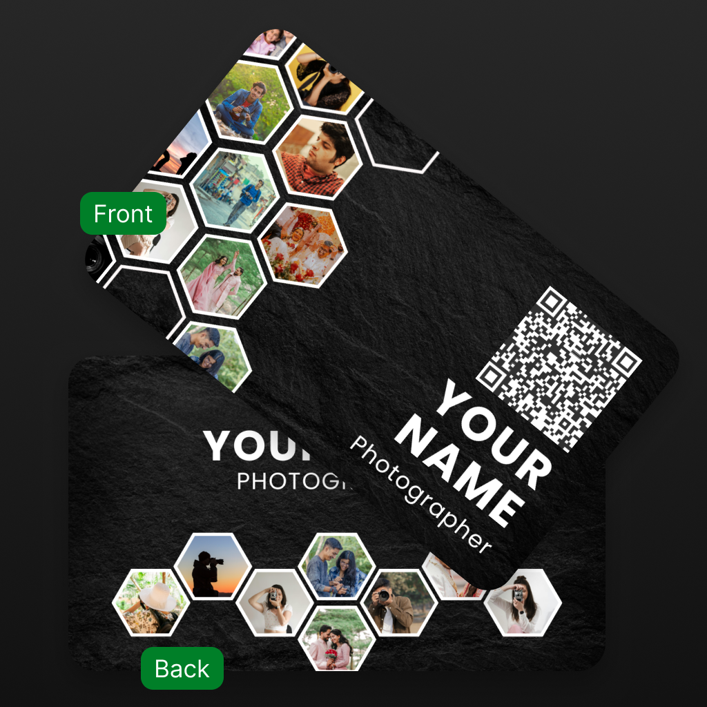 Creative Identity Cards – NFC-Powered & Personalized for Photographers