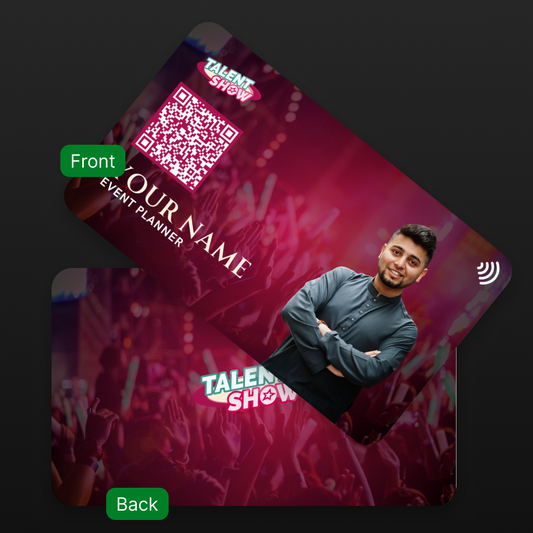 Smart Networking Cards – Designed for Event Planners with NFC & QR Technology