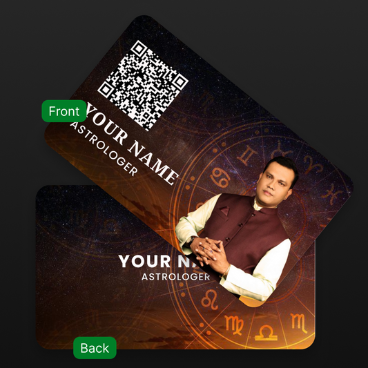 Astrologer Branding Cards – Unique, Premium & Crafted for Spiritual Identity