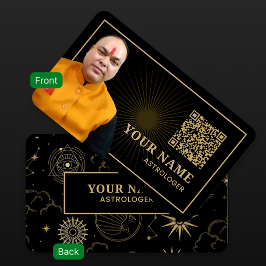 Professional Astrologer Cards – Elegant, Durable & Designed for Lasting Impressions