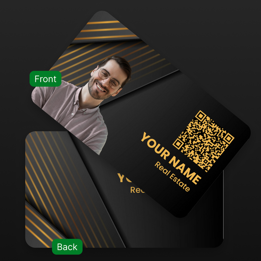 Real Estate Networking Cards – Modern, Hassle-Free & Powered for Instant Connections
