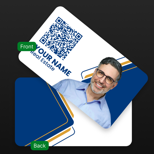 Premium Real Estate Cards – Modern, Custom & Tech-Enabled for Property Experts