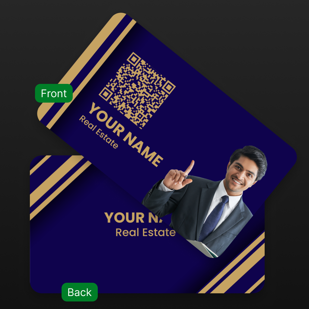 Professional Real Estate Cards – Elegant, Reliable & Designed for Lasting Impressions