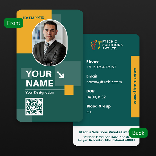 Next-Gen Employee Cards – Tech-Savvy, Durable & Perfect for Smart Networking