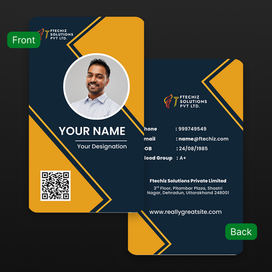 Professional RFID + NFC Cards – Stylish, Secure & Designed for Smart Workflows