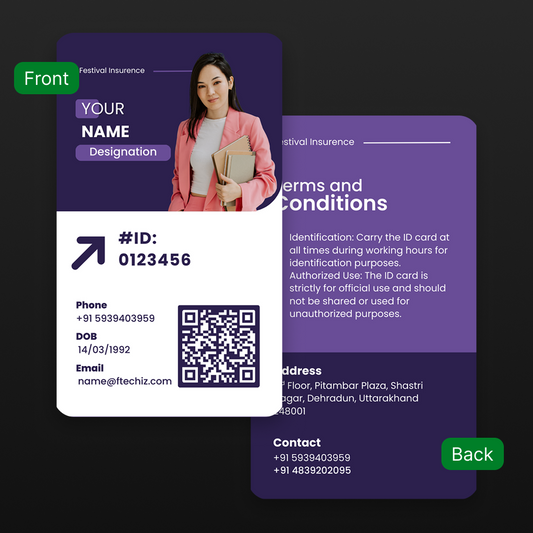 Smart Identity Cards – Secure, Professional & Tech-Enabled for Employees