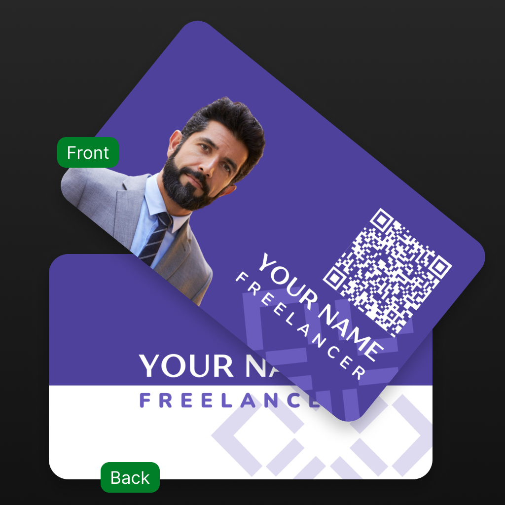 Smart Identity for Freelancers – NFC & QR-Enabled Cards to Showcase Your Brand