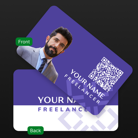 Smart Identity for Freelancers – NFC & QR-Enabled Cards to Showcase Your Brand