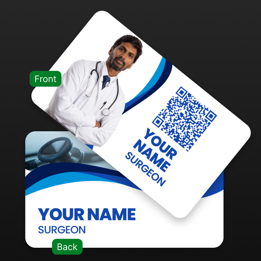 Modern Identity Cards – Tailored for Doctors in Digital, NFC & Physical Designs