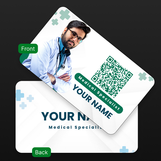 Next-Gen Professional Cards – NFC, Digital & Physical Options for Doctors