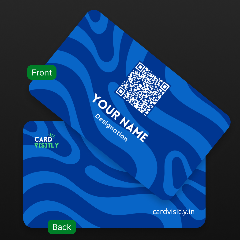 Smart NFC Cards With Name |Digital & Physical NFC Cards | Color palettes