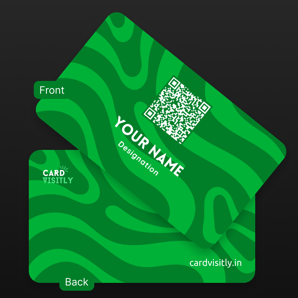 Smart NFC Cards With Name |Digital & Physical NFC Cards | Color palettes