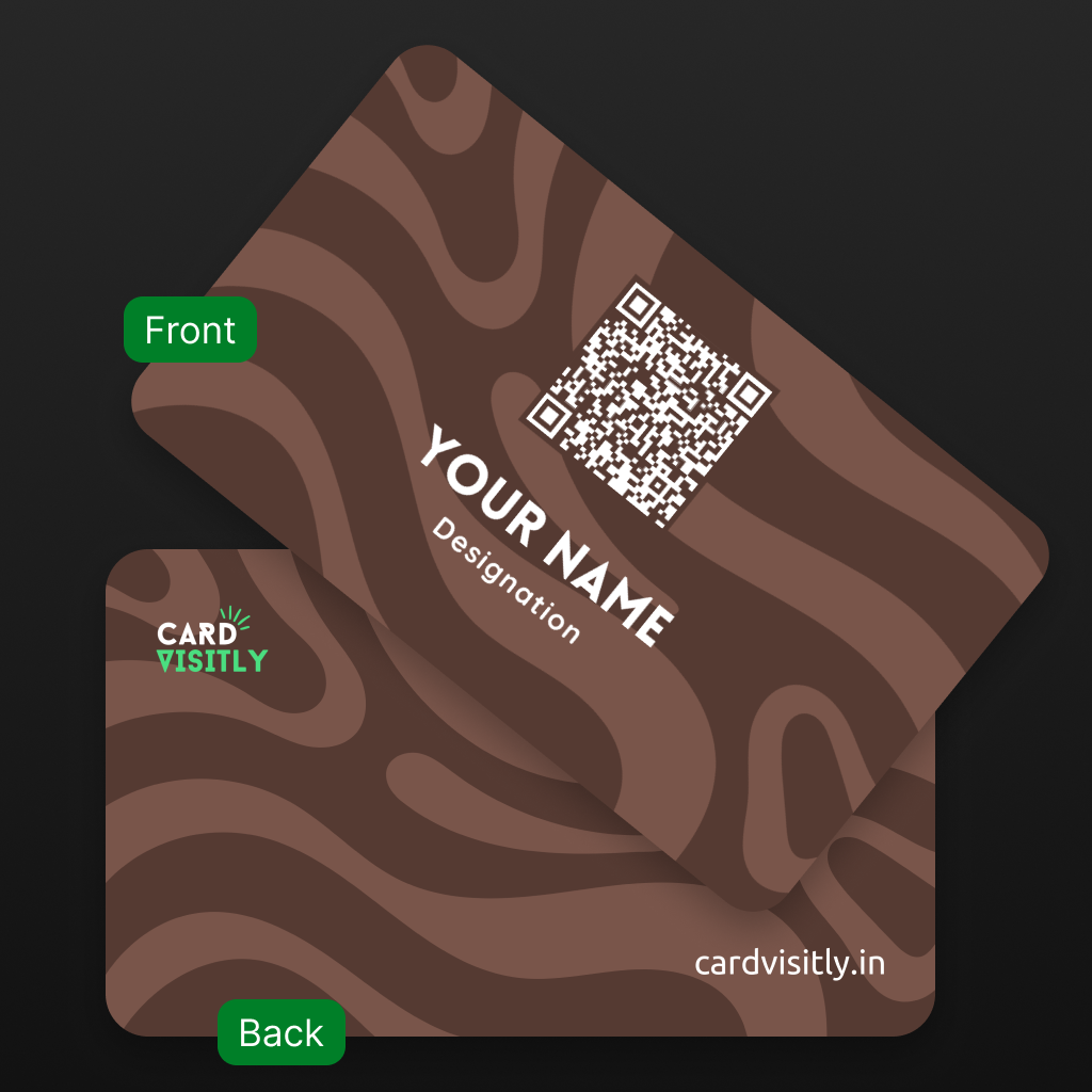 Smart NFC Cards With Name |Digital & Physical NFC Cards | Color palettes