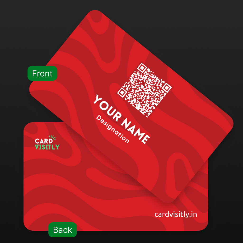 Smart NFC Cards With Name |Digital & Physical NFC Cards | Color palettes